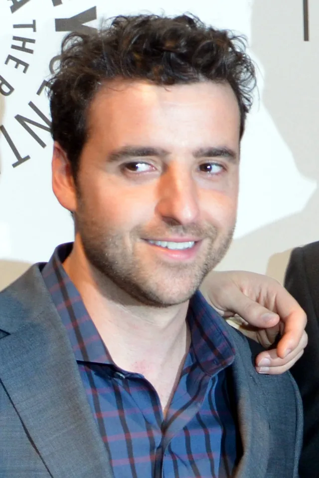 Portrait photograph of the actor David Krumholtz at an event in 2012.