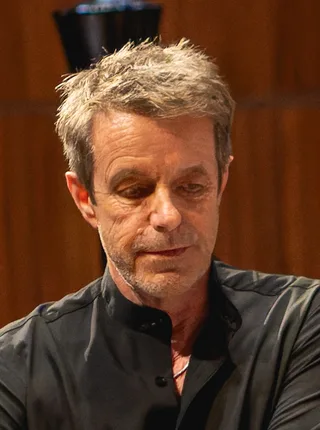 Portrait photograph of the composer Harry Gregson-Williams at a London concert in March 2025.