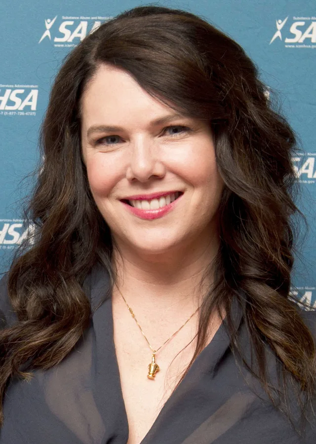 The actor Lauren Graham smiling at an event in August 2014.