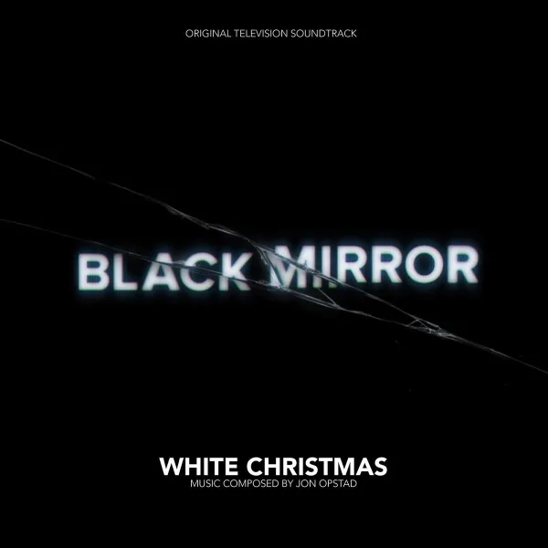 Album cover: a black square crossed by a diagonal crack, with glowing white lettering across the middle and smaller text at the top and bottom.